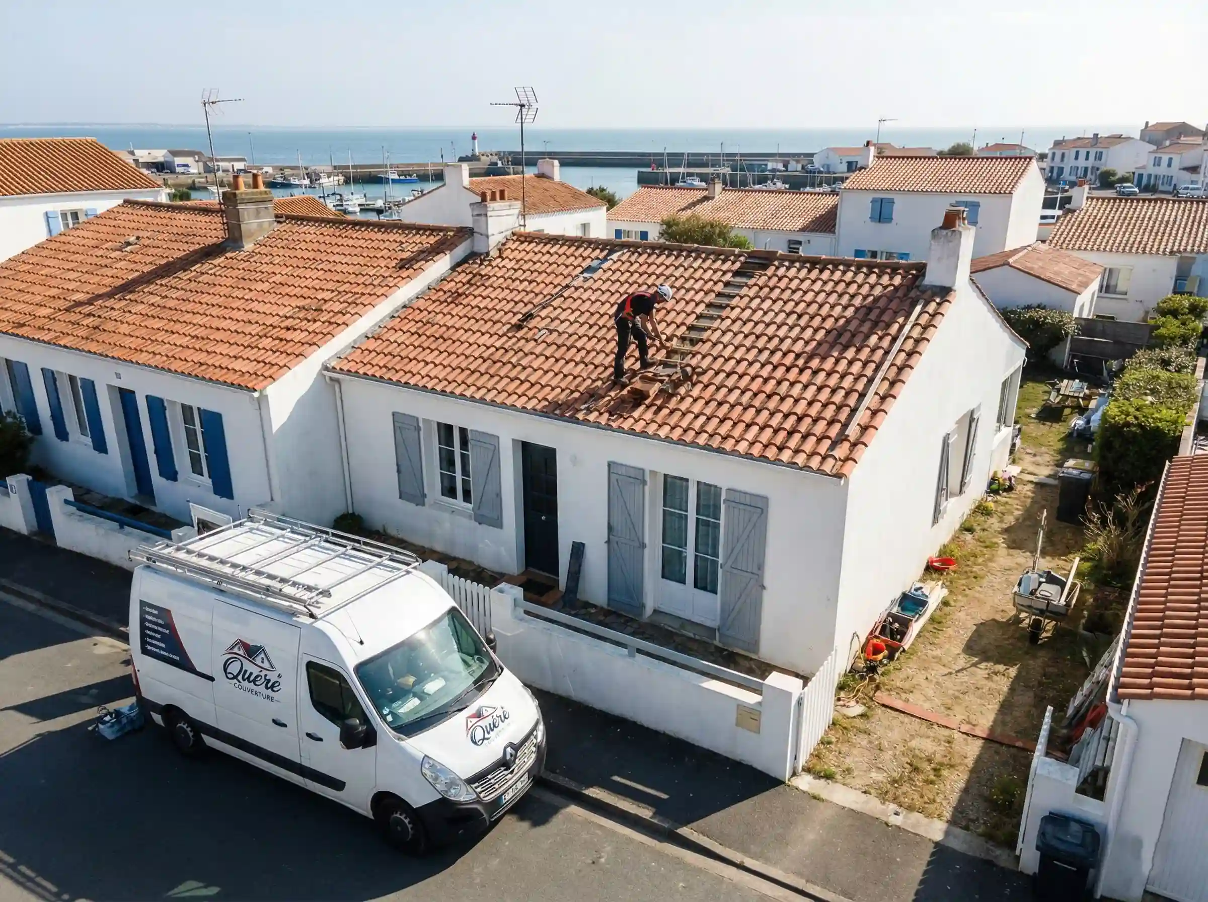 reparation toiture concarneau