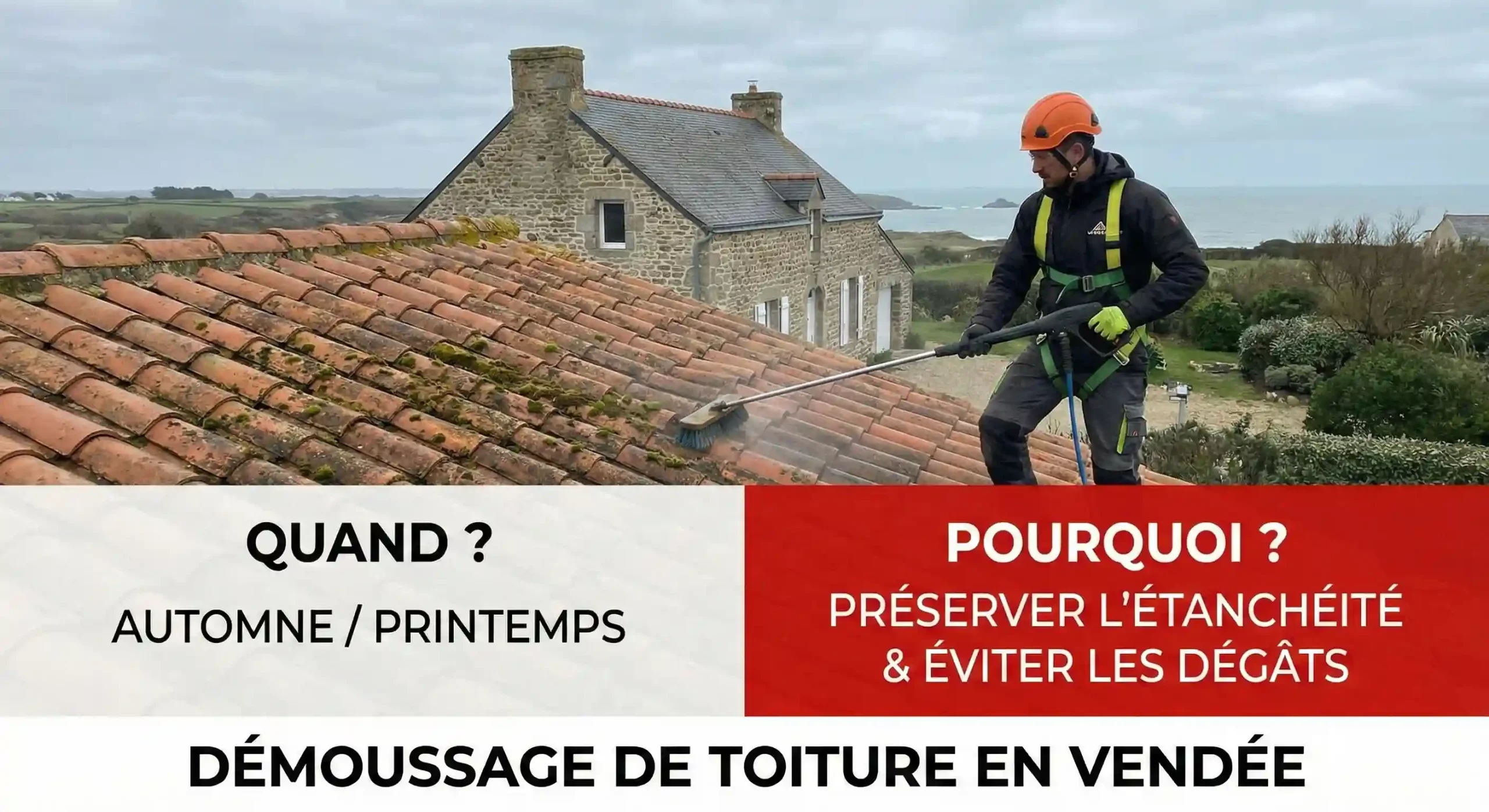 demoussage toiture vendee demoussage toiture vendee