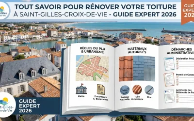 Rénovation de toiture à Saint-Gilles-Croix-de-Vie : Le guide complet des règles du PLU et démarches (2026)