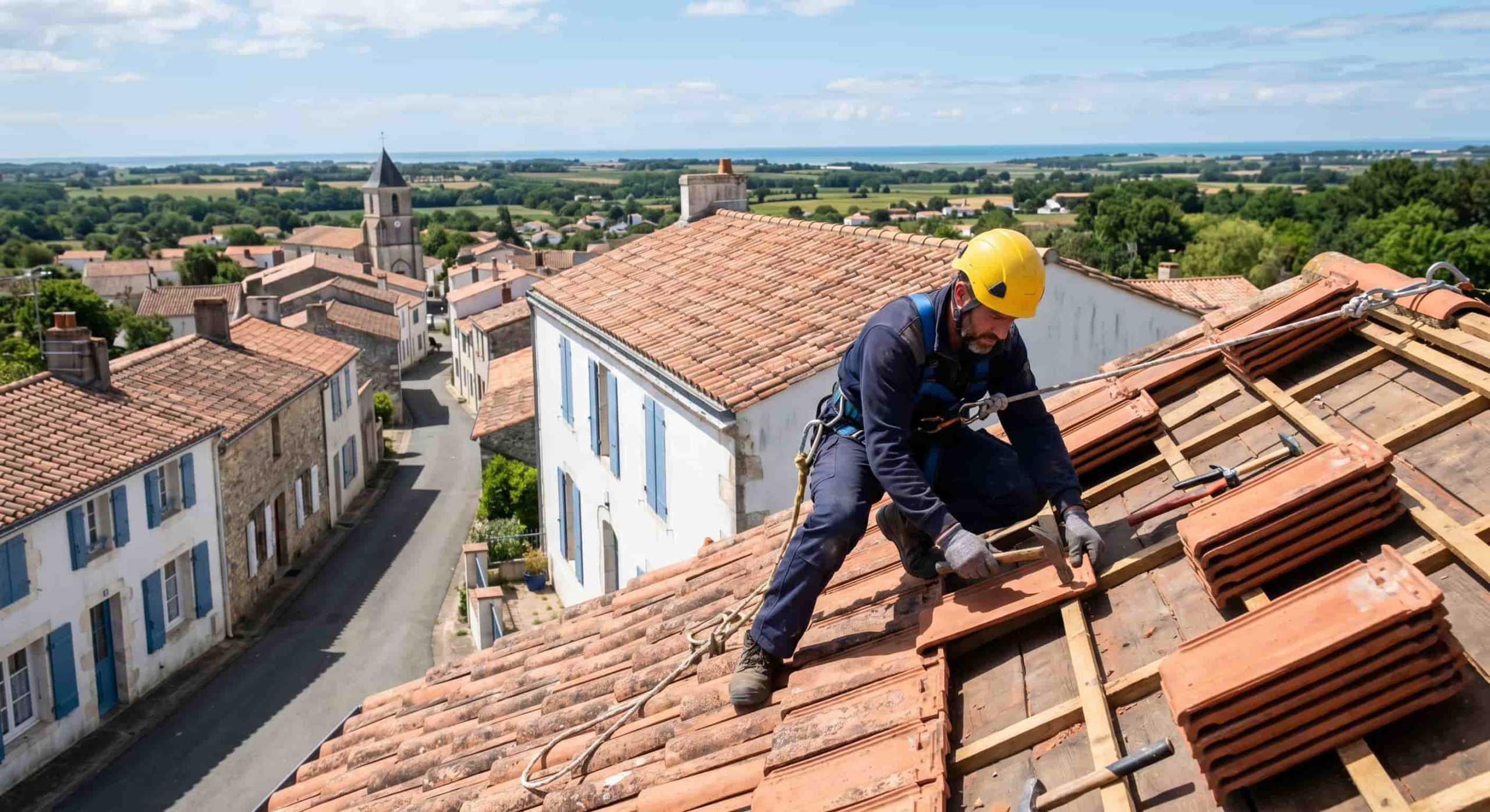 entreprise de couverture aiguillon sur vie